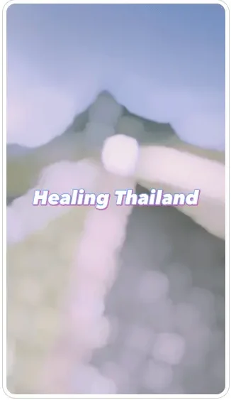 Healing Thailand CapCut Template - 13