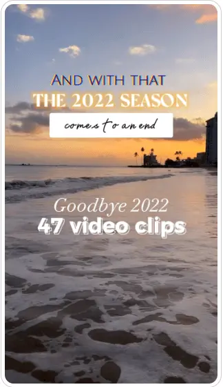 Goodbye 2022 CapCut Template 3